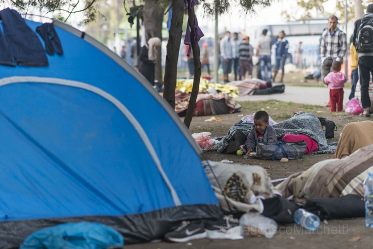 Belgrade refugees aid