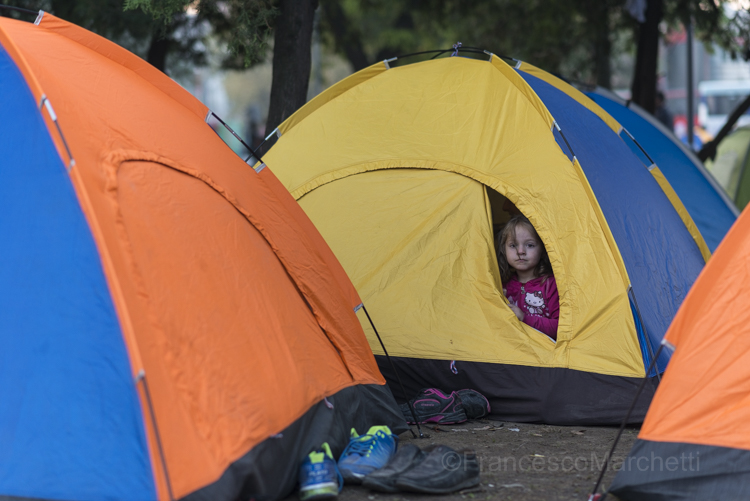 Belgrade refugees aid